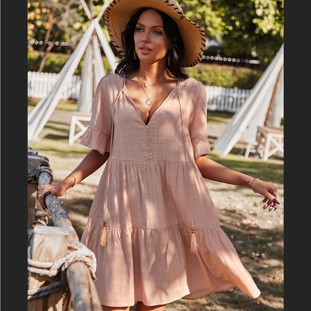 Pink Sundress XL